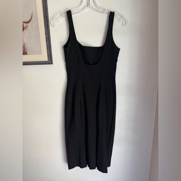 Diane Von Furstenberg Black Bodycon Sleeveless Dress - Picture 3 of 7